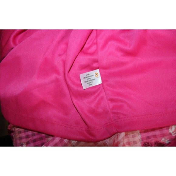 Lane Bryant PINK Smocked Cuff-Sleeve Square-Neck Fit & Flare Dress size 26 NWOT - Picture 5 of 6